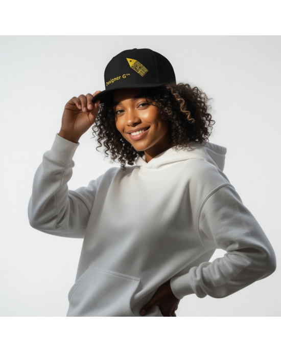 Designer G | Snapback (Prototype V1) Embroidery - Article 7