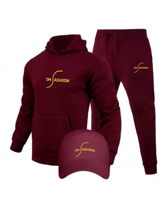 ImFashion | Tracksuit Prototype Outfit (P1) Dark Red